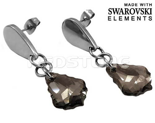 Náušnice Swarovski Elements RED8062